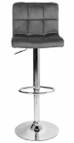 Krzesło obrotowe Arako chrom grafitowe Velvet
