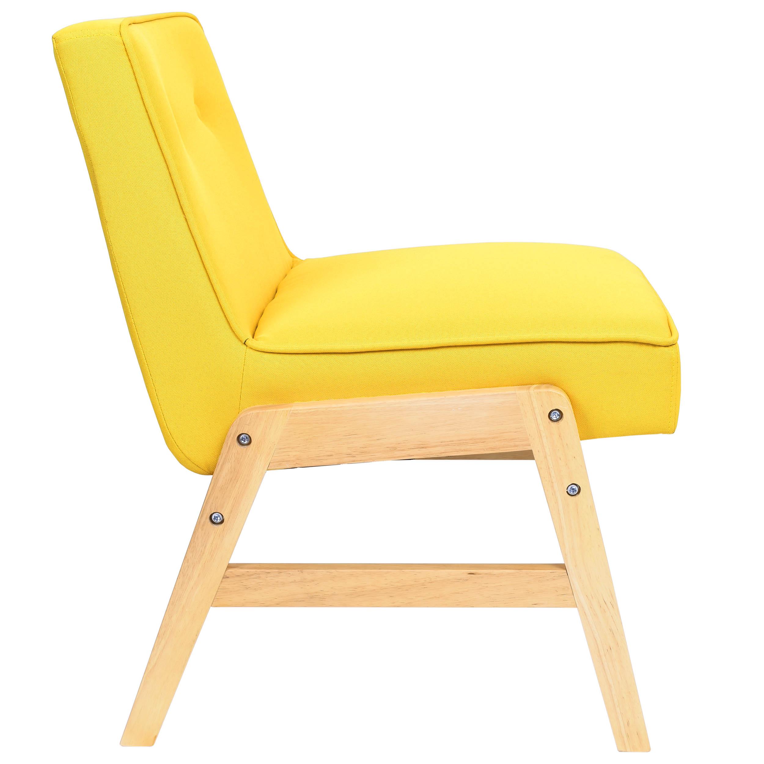 Fotel Minerva Plus welur musztardowy żółty
