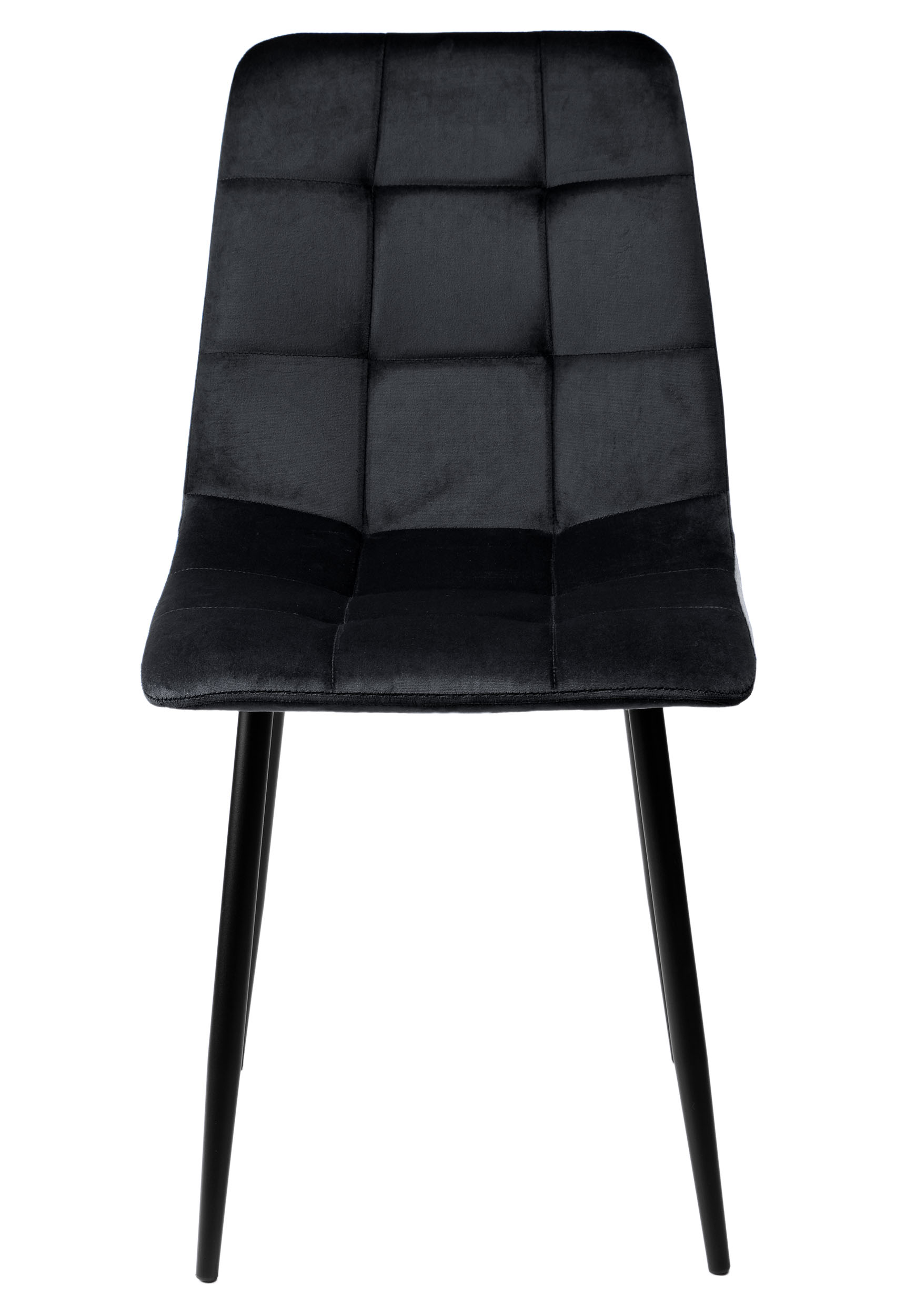 Krzesło tapicerowane Denver czarne