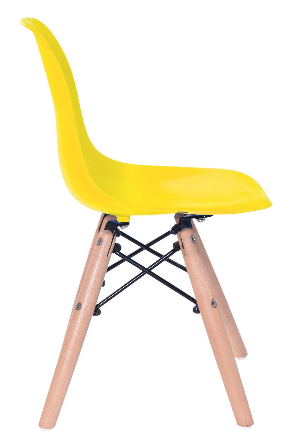 Krzesło skandynawskie dziecięce Iris DSW żółte