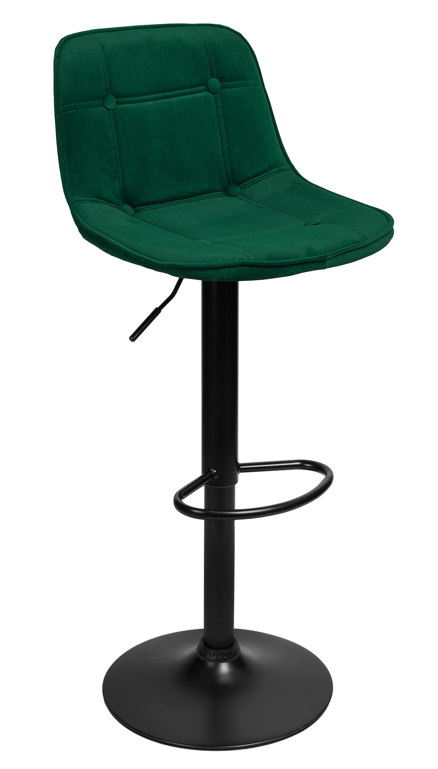 Krzesło obrotowe Belfast zielony velvet