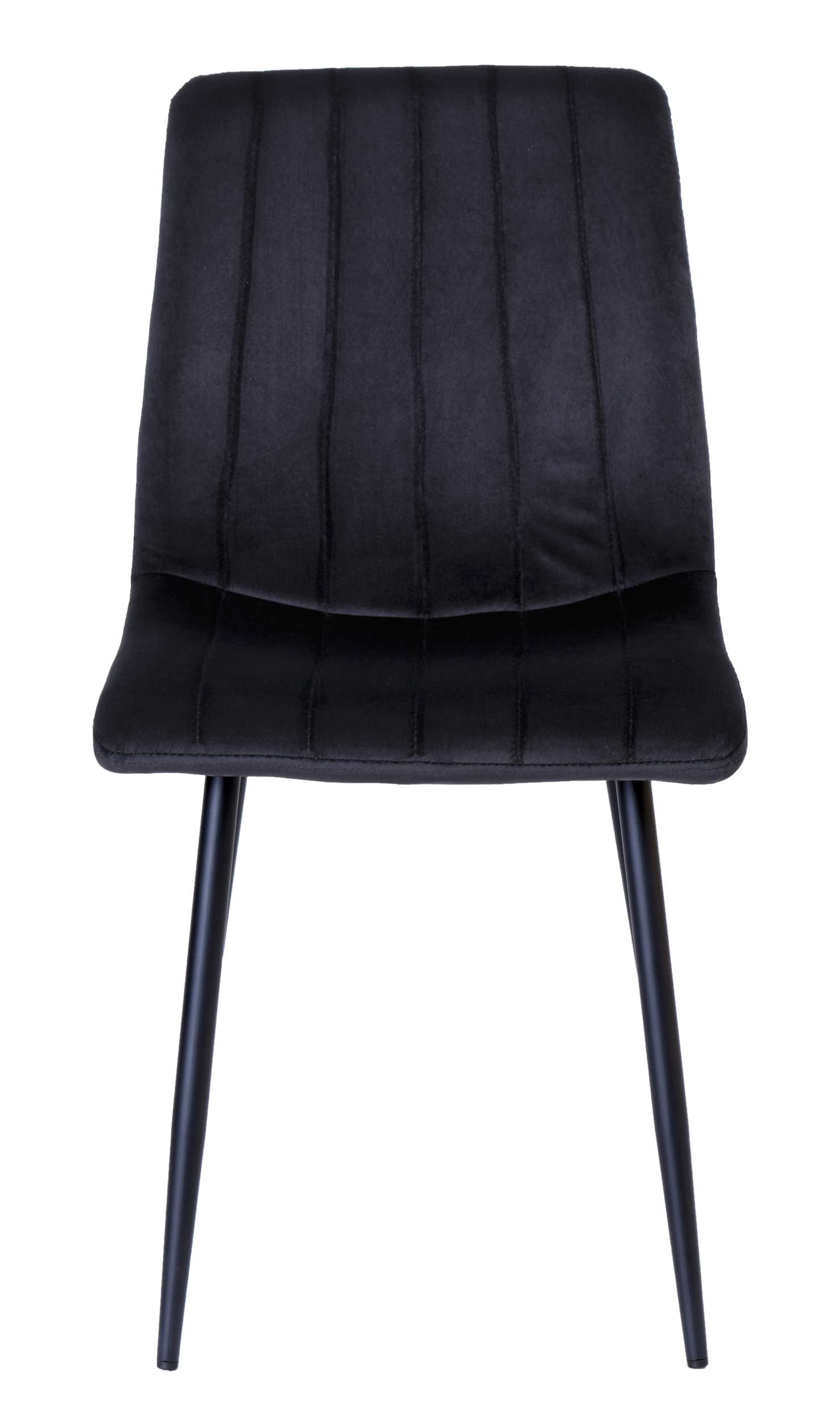 Krzesło nowoczesne Fresno czarne