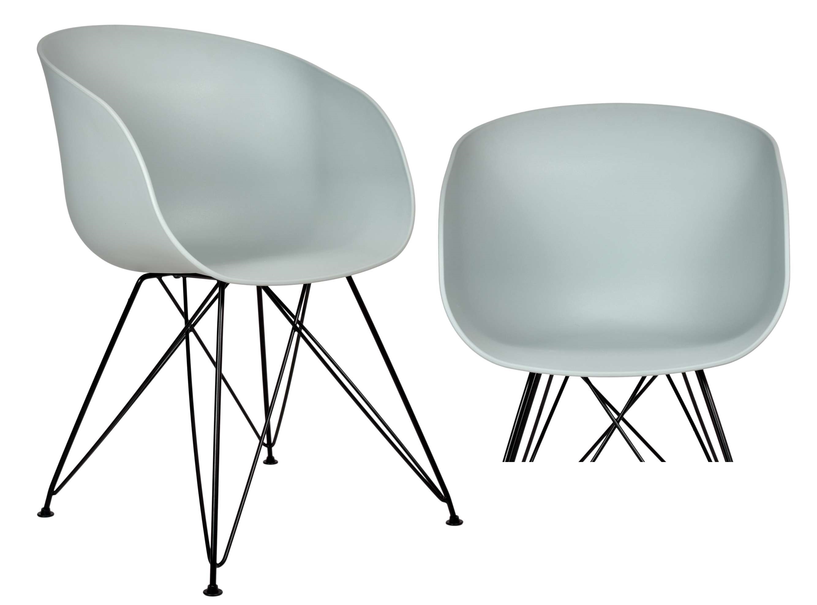 krzeslo nowoczesne polipropylen dsr charles ray eames