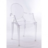 Krzesło nowoczesne Camelia transparentne