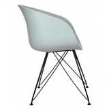 Krzesło nowoczesne Veronica DSR szare