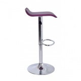 Krzesło barowe KB-PORTI fioletowe