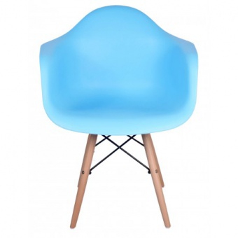 Krzesło nowoczesne Skandi - niebieskie