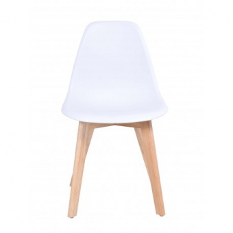 Krzesło nowoczesne ASTER DSW białe