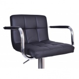 Krzesło obrotowe Dahlia - czarne