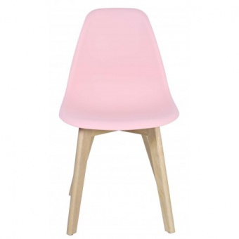 Krzesło nowoczesne ASTER DSW różowe