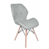 Krzesło nowoczesne Magnolia - szare