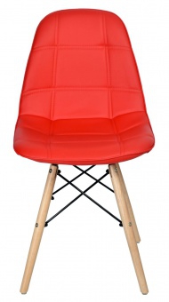 Krzesło nowoczesne Shirley czerwone