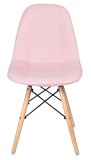 Krzesło nowoczesne Shirley różowe