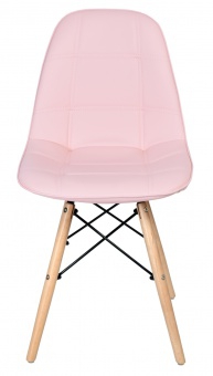 Krzesło nowoczesne Shirley różowe