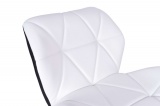 Krzesło biurowe Erica czarno-białe