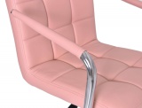 Krzesło obrotowe Silene- różowe