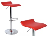 Krzesło obrotowe Porti czerwone