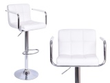 Krzesło obrotowe Dahlia -białe