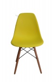 Krzesło skandynawskie Iris DSW żółte