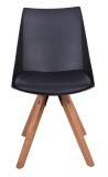 Krzesło skandynawskie Kalia - czarne
