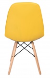 Krzesło nowoczesne Shirley żółte