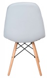 Krzesło nowoczesne Shirley jasno szare