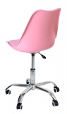 Krzesło obrotowe Jasmine - różowe