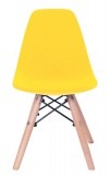 Krzesło skandynawskie dziecięce Iris DSW żółte
