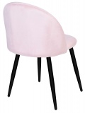 Krzesło Velvet Soul różowe