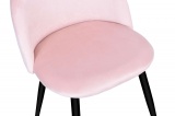 Krzesło Velvet Soul różowe