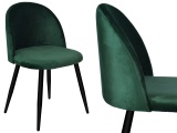 Krzesło Velvet Soul zielone