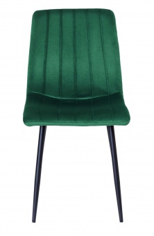Krzesło Velvet Fresno ciemno-zielone