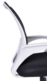 Fotel obrotowy Amarant biało-czarny