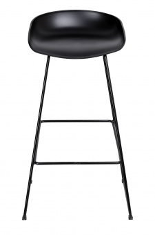 Krzesło barowe Viskan czarne