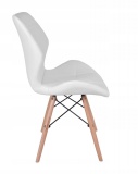 Krzesło nowoczesne Magnolia - białe