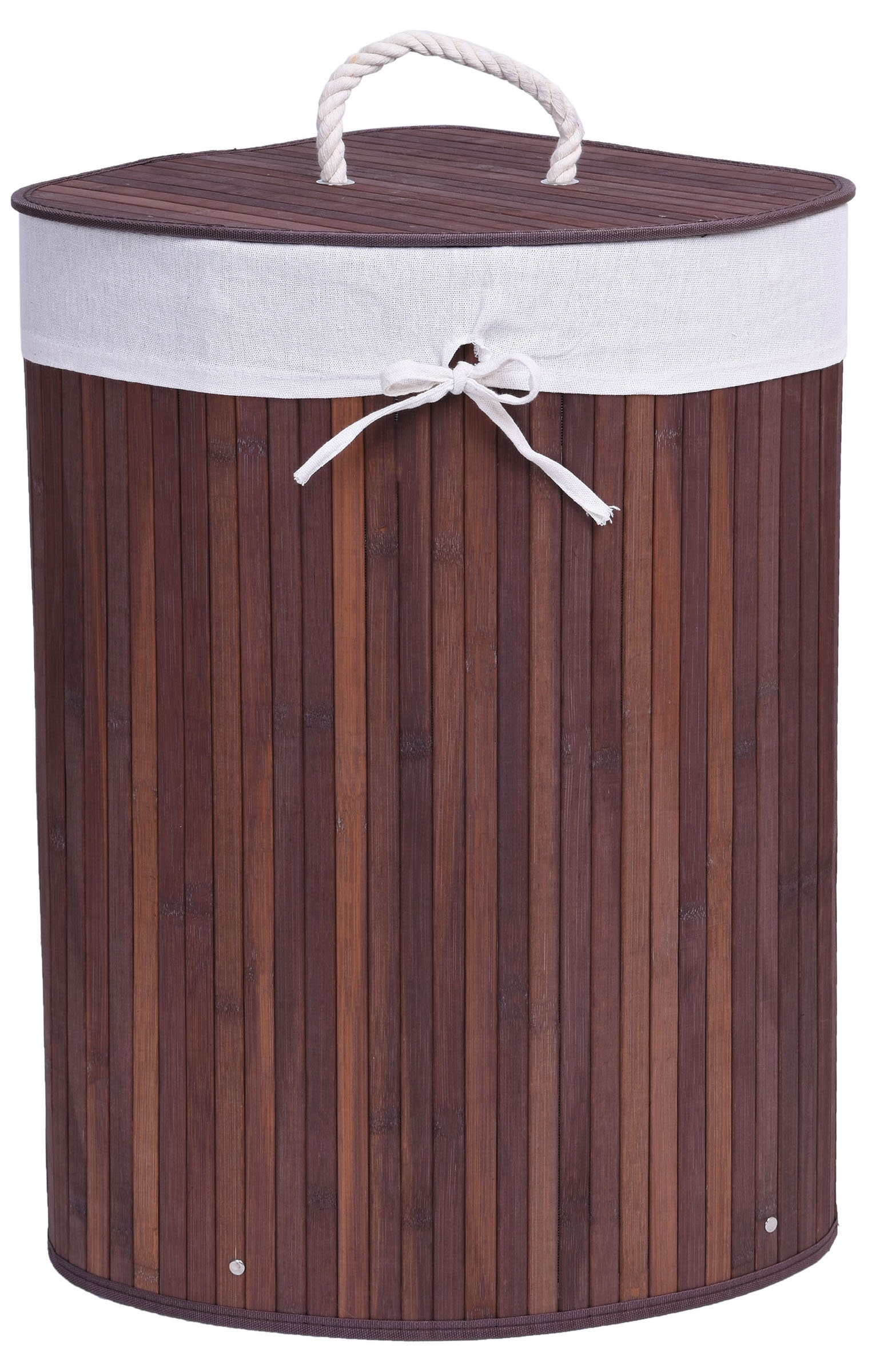 bambusowy kosz na pranie