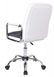 Krzesło obrotowe Karlos biało-szare
