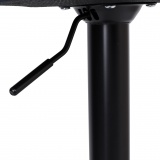 Krzesło obrotowe Arako Black ciemnozielone Velvet