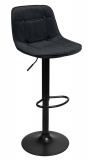 Krzesło obrotowe Belfast czarne velvet