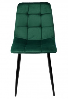 Krzesło tapicerowane Denver ciemnozielone