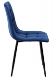 Krzesło tapicerowane Denver jasnoniebieskie