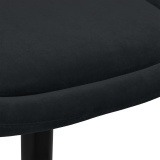 Krzesło obrotowe Paterson czarne Velvet