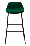 Krzesło obrotowe Sligo ciemnozielone Velvet