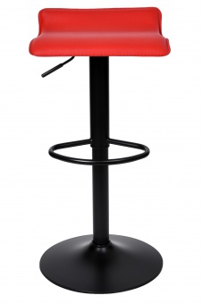 Krzesło obrotowe Porti Black czerwone