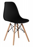 Krzesło skandynawskie Iris DSW czarne