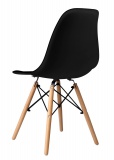 Krzesło skandynawskie Iris DSW czarne