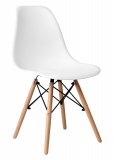 Krzesło skandynawskie MILANO DSW białe