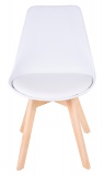 Komplet krzeseł Jukka DSW - 4 sztuki - biały