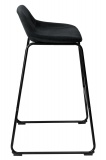 Krzesło barowe Sligo czarne Velvet