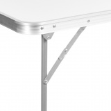 Stół CORN kempingowy składany 80x60 cm biały